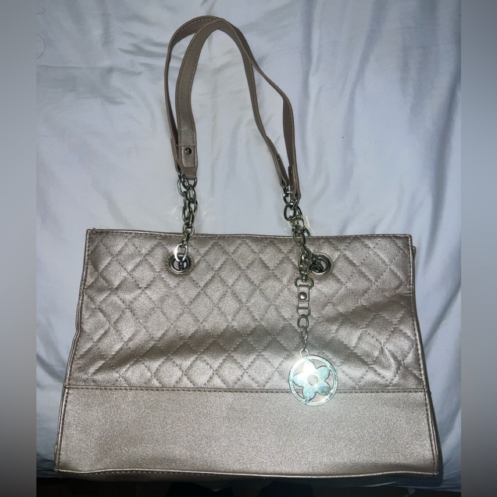 Gold shoulder Purse